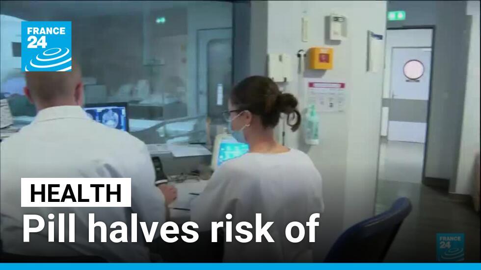 Pill halves risk of death in type of lung cancer France 24